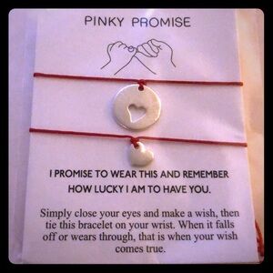 Pinky Promise Bracelet Set